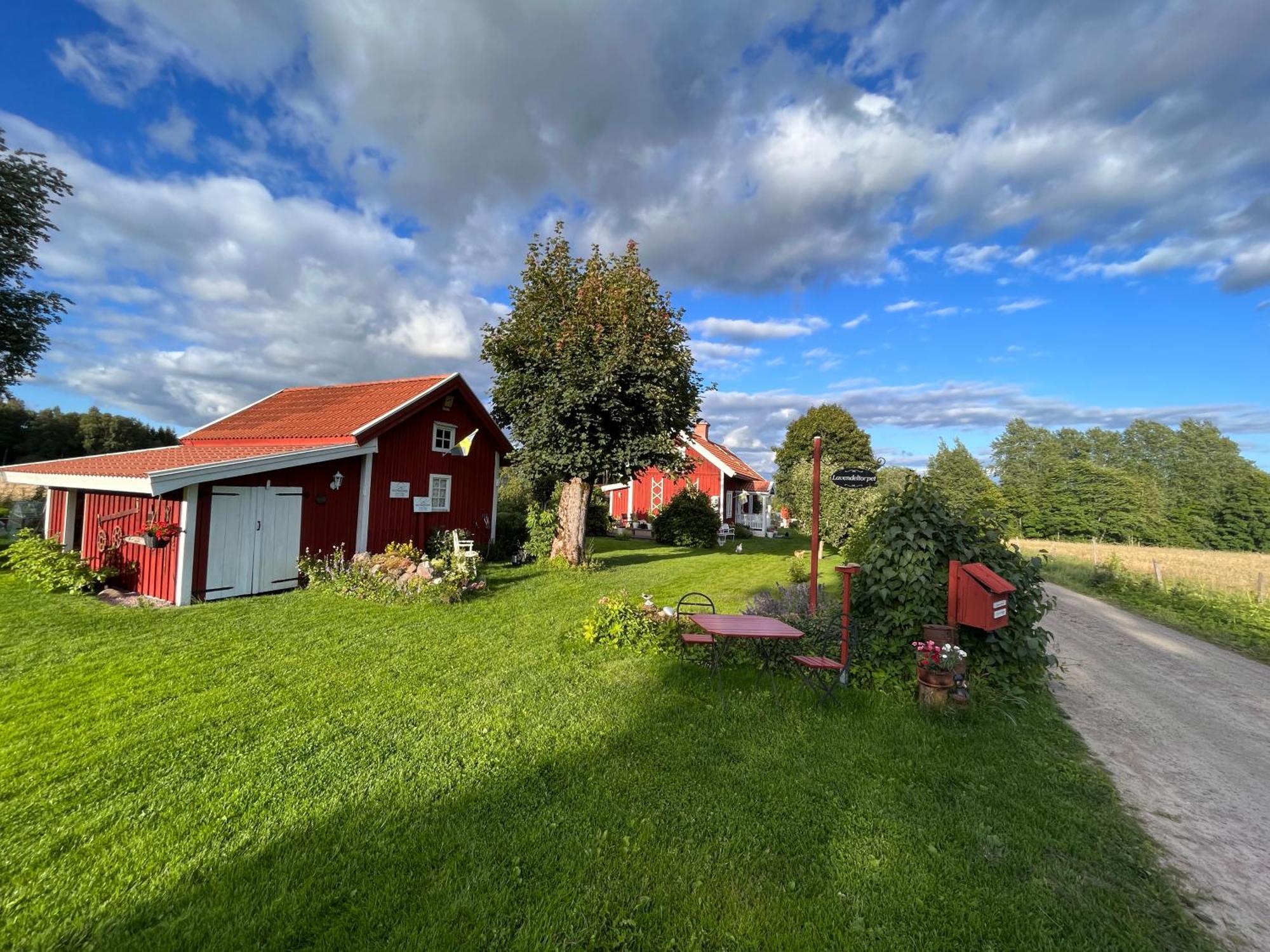 Bed and Breakfast Lavendeltorpet Haggum Esterno foto