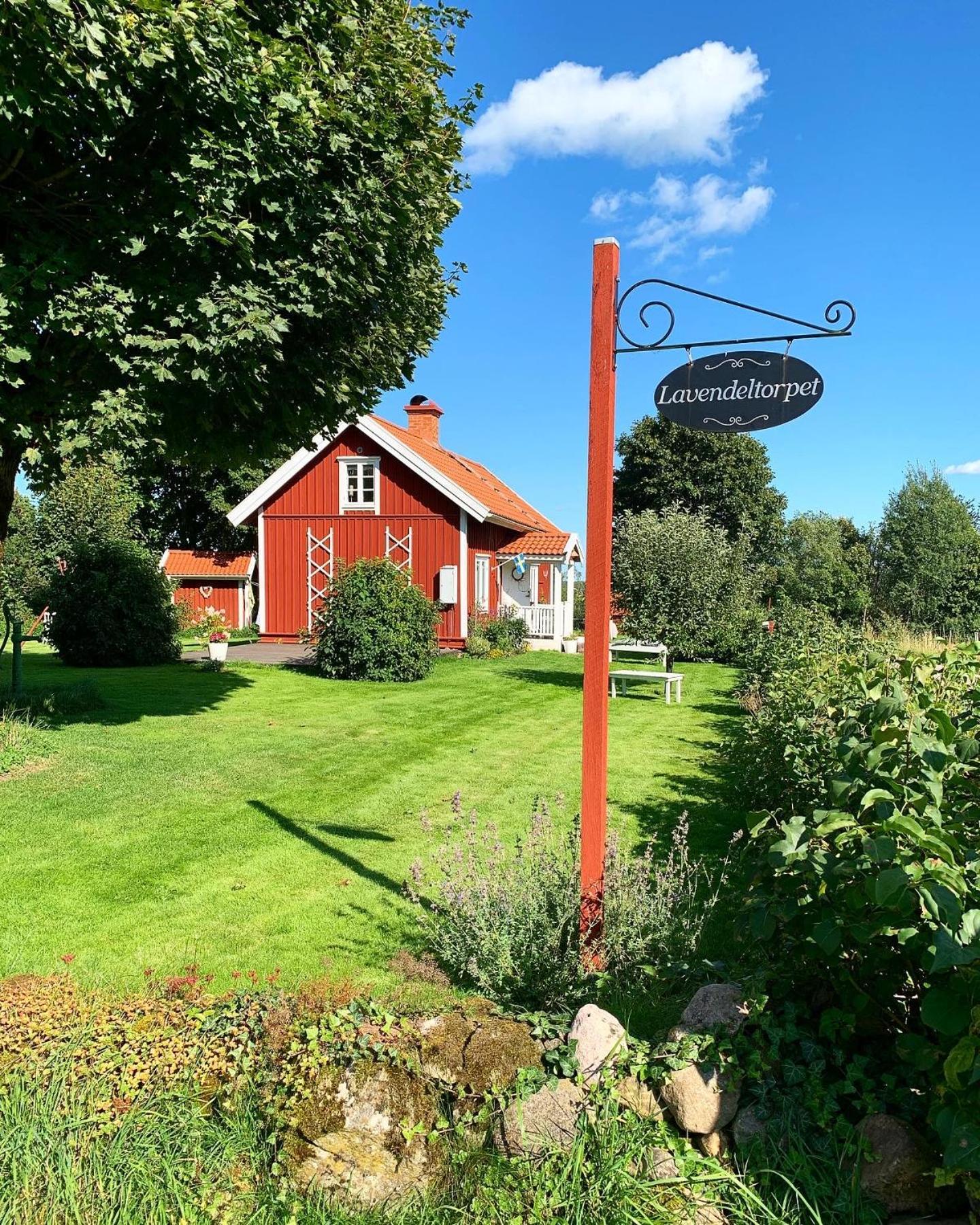 Bed and Breakfast Lavendeltorpet Haggum Esterno foto